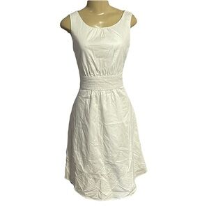 Cremieux white embroidered dress Spring Summer coastal core 8